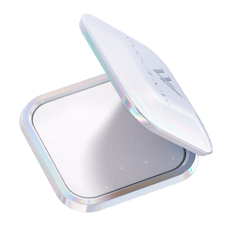 VIVIEN BEAUTY空气持妆蜜粉饼柔焦控油定妆遮瑕贴肤磨皮清透散粉 雪绒光6g