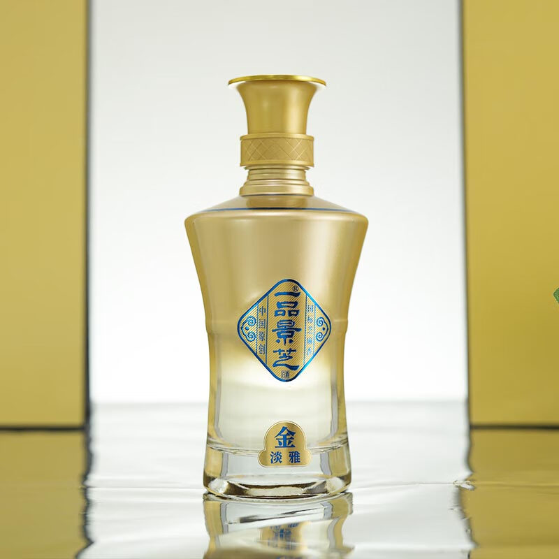 景芝【新品】金淡雅 芝香型高度白酒 宴请礼赠佳品 中秋送礼 53度 500mL 2瓶 礼盒装