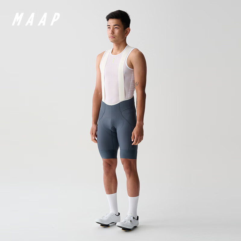 MAAP男士 Team Bib Evo Cargo 骑行短裤 午夜蓝 M