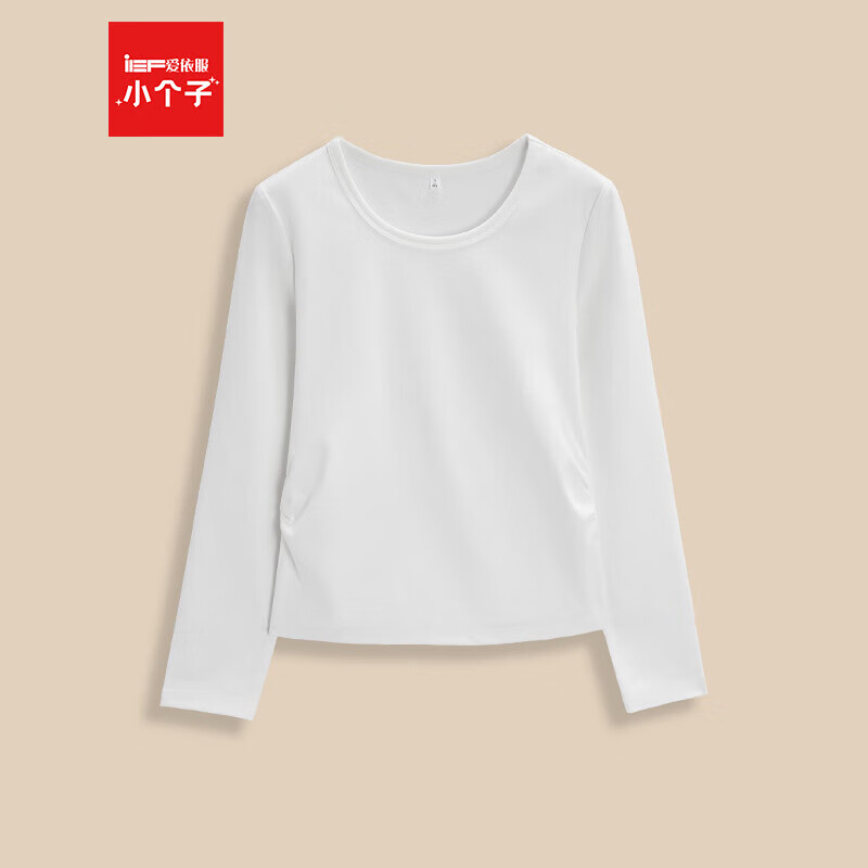 IEF/爱依服2025秋季新款韩版简约纯色休闲百搭通勤气质长袖上衣