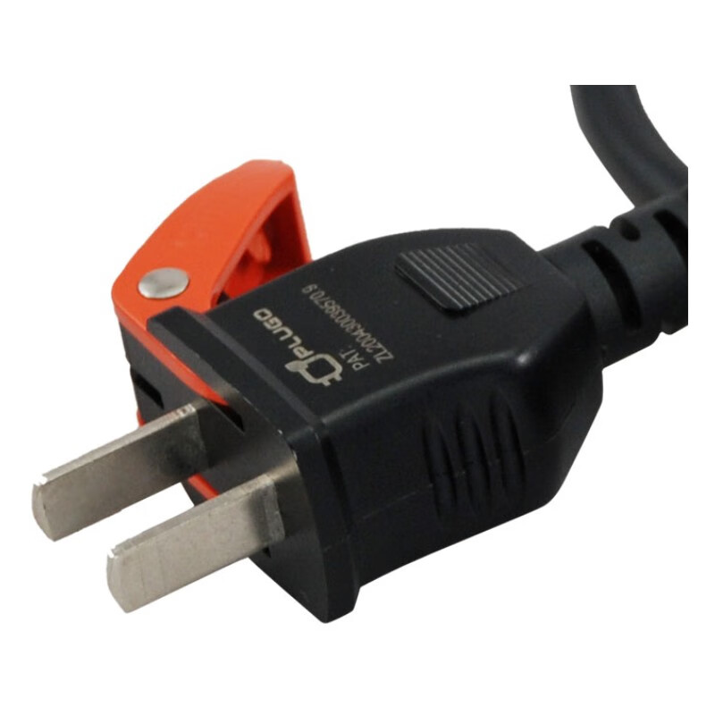 春程短电源线 国标无氧纯铜芯延长线 带2位插座连接线 方便易携带出差旅行用 二插转二位插头