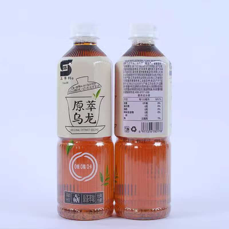 三得利 SDL茉莉乌龙茶无糖0脂饮料原萃乌龙茶清爽解腻饮品500ml*15瓶整箱 原萃乌龙500ml*15瓶/箱