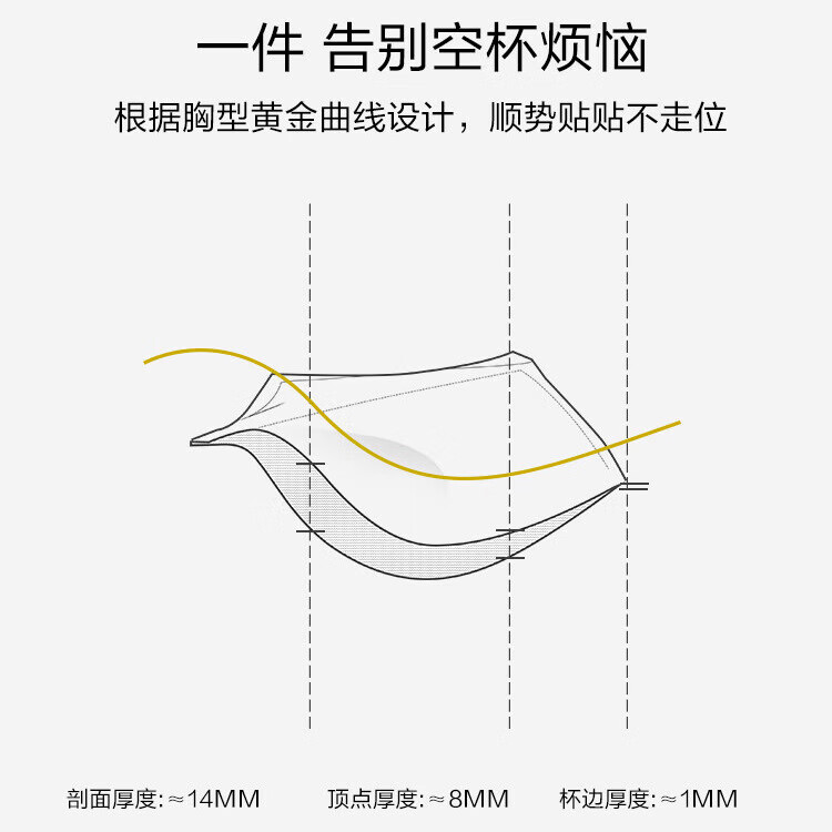 芬狄诗（fandecie）【贴贴杯】内衣女小胸不空杯微聚拢无钢圈舒适收副乳文胸FBW0042 经典款-灰绿色GYG 75B