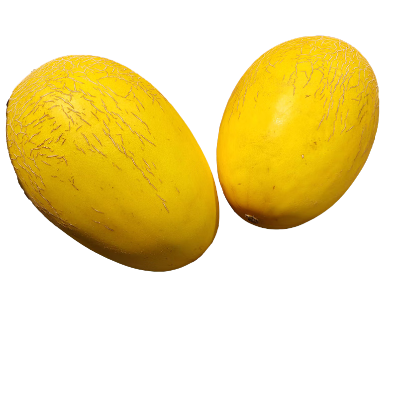 京鲜生 黄金哈密瓜 2粒 单果2.5斤起 生鲜水果