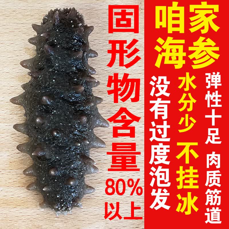 亿鲜笙海参即食大连鲜活野生辽参非干货海参孕妇刺参端午礼盒500g单个装 4-8只装【大号】 3斤装【量大囤货】