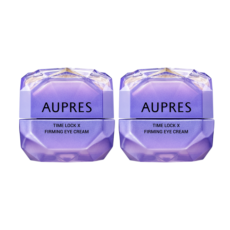 欧珀莱（AUPRES）时光锁小紫钻眼霜25g*2 提拉紧致抗皱淡纹护肤品生日礼物送女友