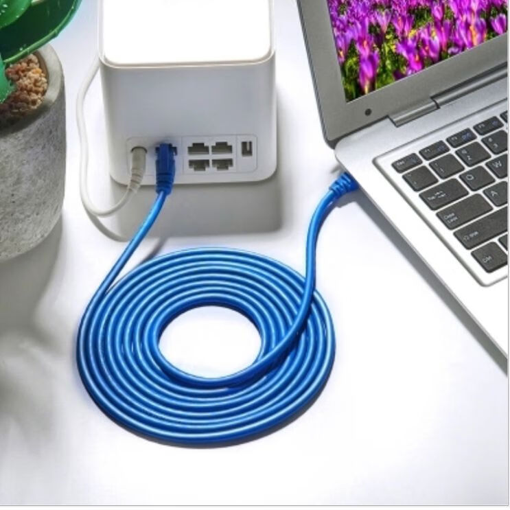 MPPMCK网线双头水晶头已接好网络宽带线带接头电脑上网监控路由器 百兆白色 20m