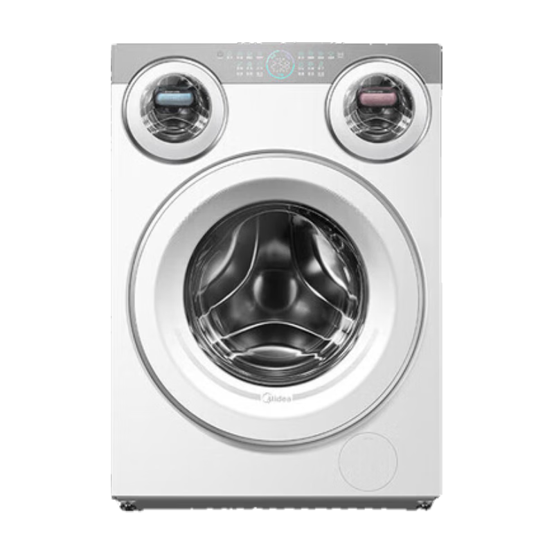 美的 可爱多系列 MD11DDEX 洗烘一体机 11kg 海盐白