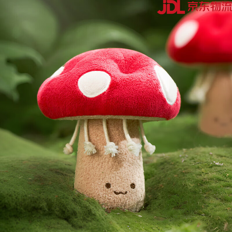 EVOCELER英國嬰兒安撫玩偶手抓棒BB棒可入口新生兒寶寶毛絨玩具 安撫玩偶幻想菇(BB棒)