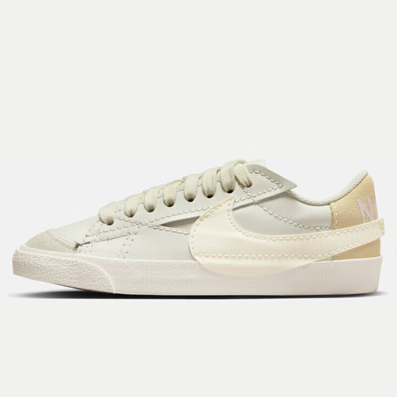 耐克NIKE运动板鞋女经典BLAZER LOW '77运动鞋DQ1470-004白色 36