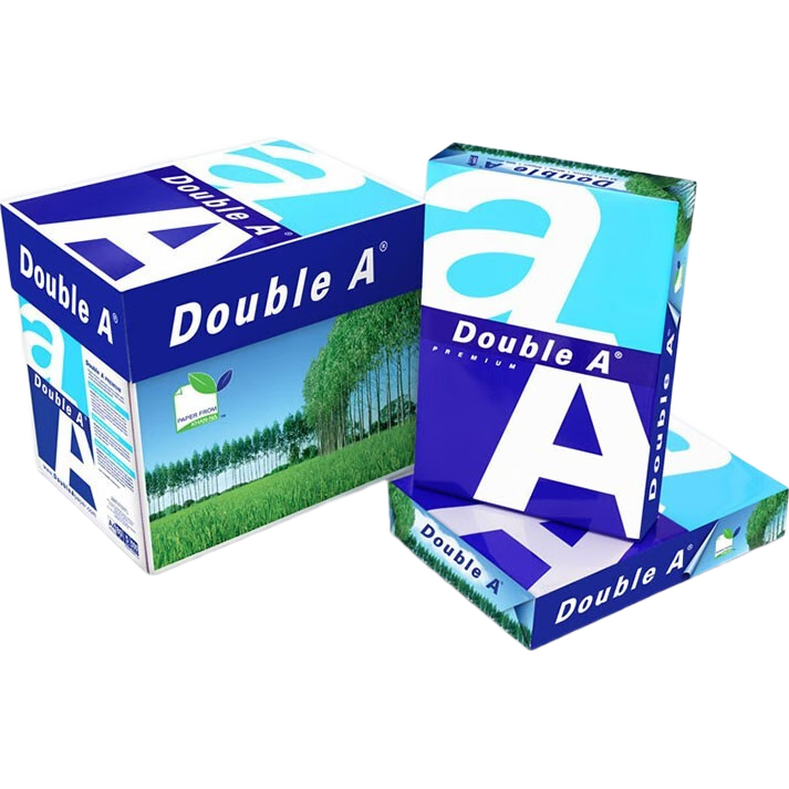 Double A A3復印紙A4打印紙80g草稿白紙張單包500張辦公用品整箱批發(fā) A3 80g 5包（整箱）
