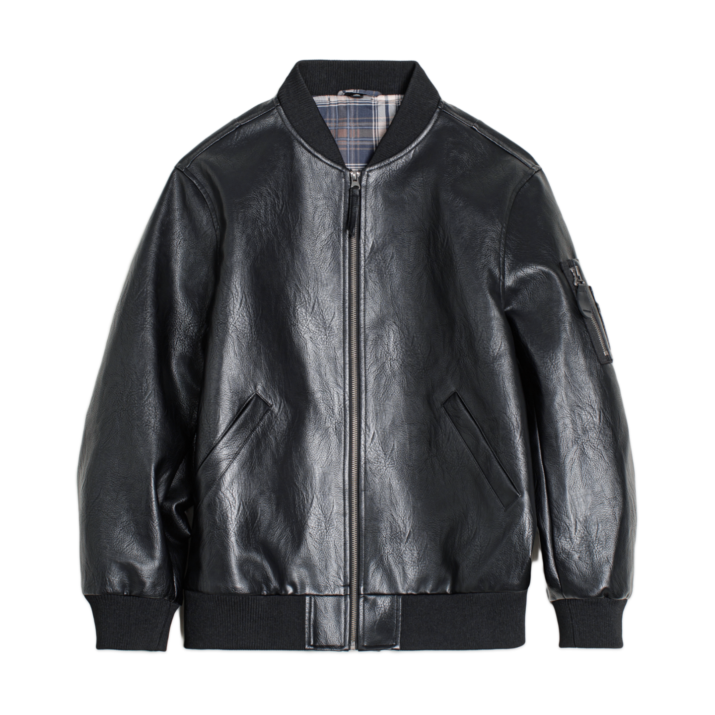 ���ǹ�װ MA1����ԱƤ�¼п� �����ɫƦ˧�̿� ��֦������ ���׺� XL 166.9Ԫ