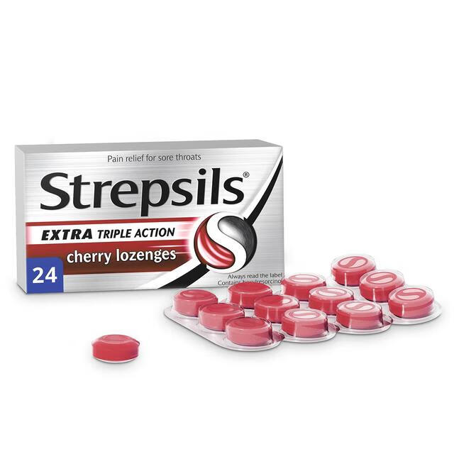 英国strepemonlozengesforsorethroat润喉咙糖果 strepsilstri