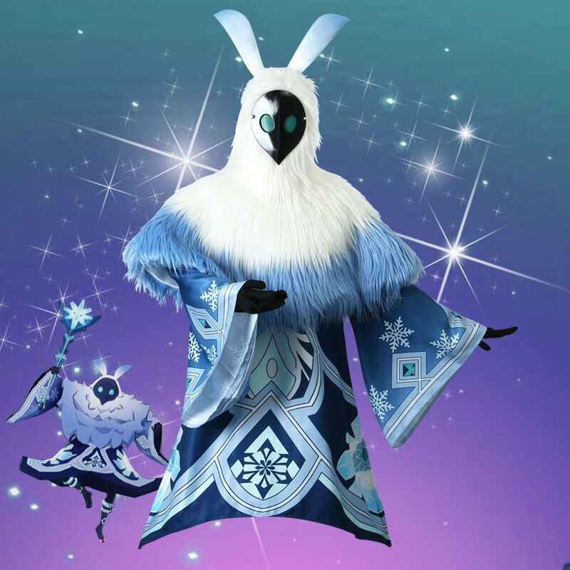 班贝智深渊法师cos服水系火系冰系雷系丘丘人cosplay游戏服装卡通周边