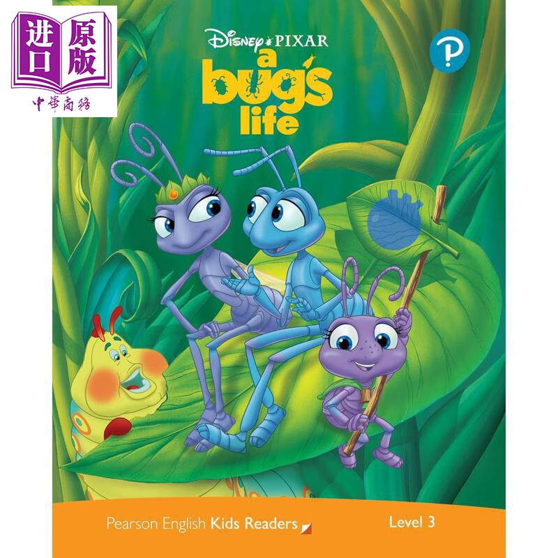 英文原版 级别3 迪士尼儿童读物 虫虫危机 含音频 Level 3 Disney Kids Readers A Bug's Life Pack English
