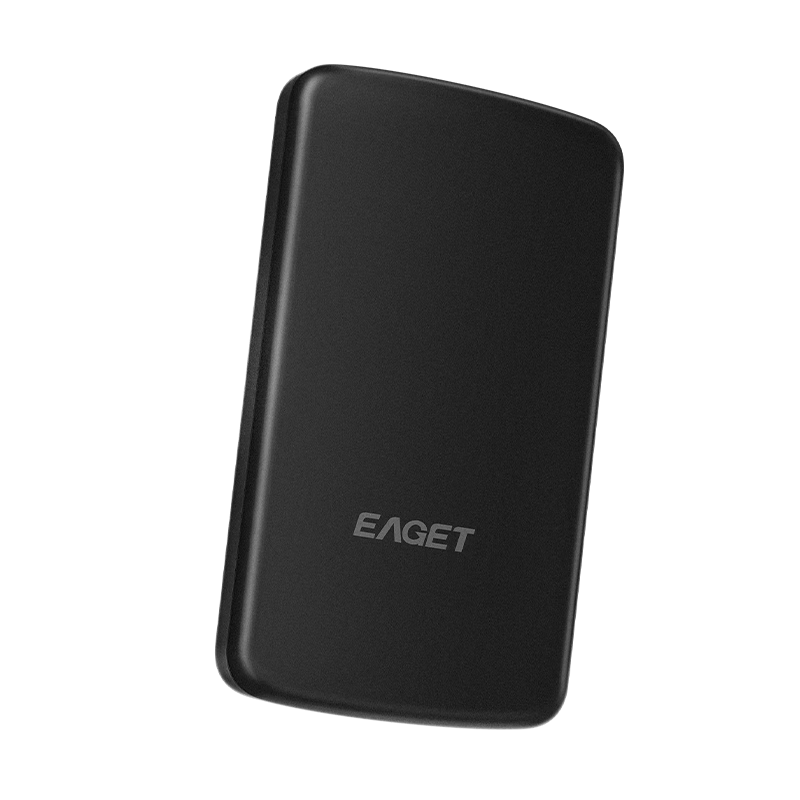忆捷（EAGET）500GB USB3.0移动硬盘加密安全G61 2.5英寸外接外置存储文件数据照片备份高速传输黑色