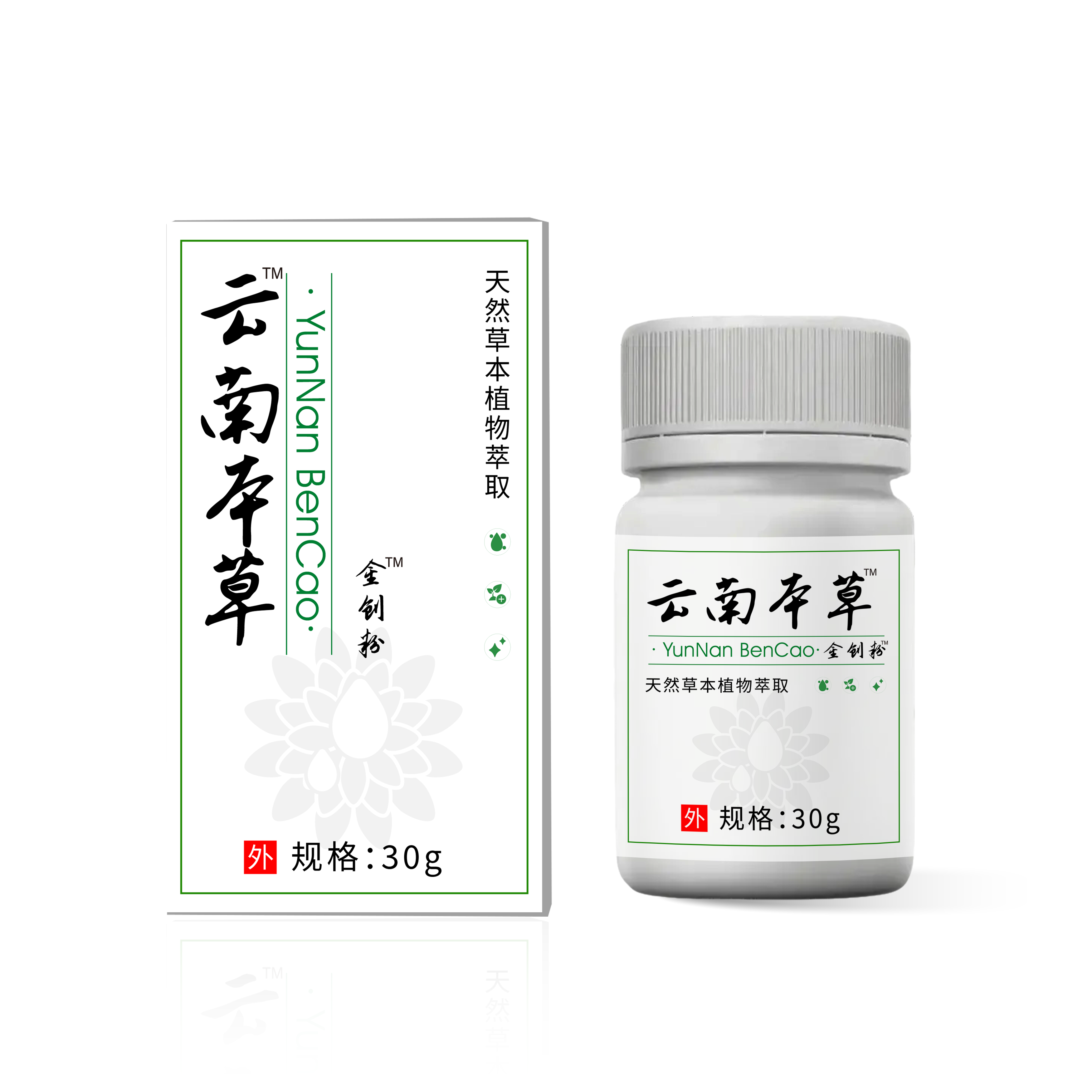 云南白药粉消肿止痛活血散瘀止血消炎伤口愈合外用伤口快速结痂 1盒体验装