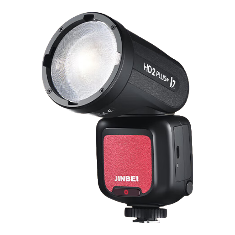 金貝HD-2PLUS升級機頂閃光燈觸屏真圓頭Ω燈管攝影燈適用佳能尼康富士索尼相機復(fù)合熱靴離機高速TTL