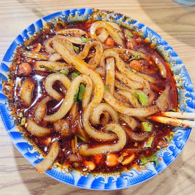 甘肃天水麻辣烫鲜粉土豆粉方便即食麻辣烫 顺丰天水麻辣烫麻辣粉2袋