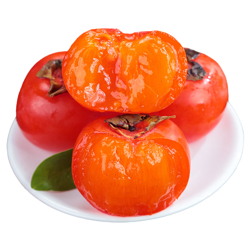 京鲜生流心蜜柿15枚新鲜当季水果流心软柿子 源头直发【搜生鲜馆】