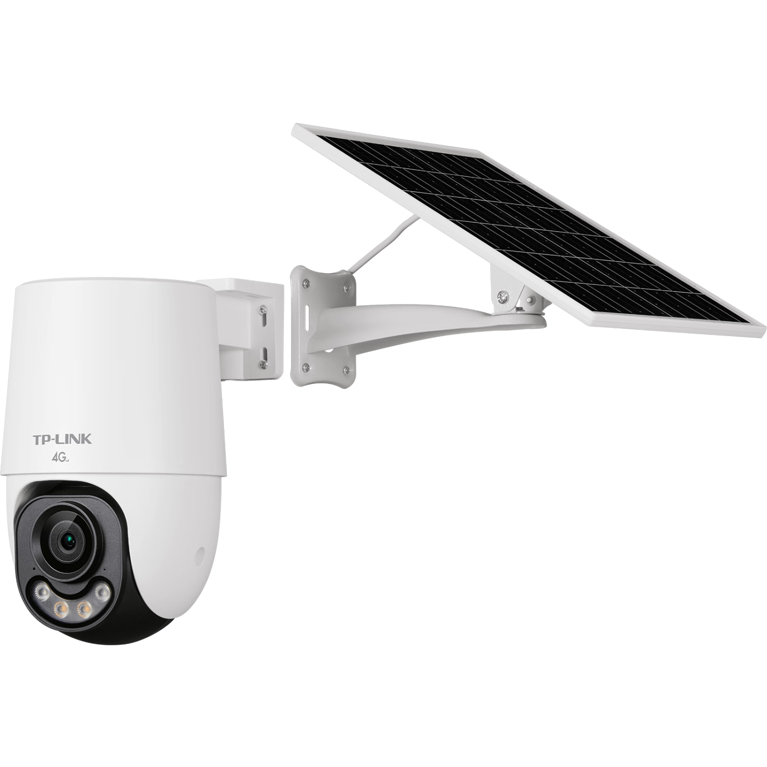 普聯(lián)（TP-LINK）終身免流量4G太陽能監(jiān)控攝像頭監(jiān)控器360度無死角帶夜視全景全彩家用室外戶外免插電手機遠程