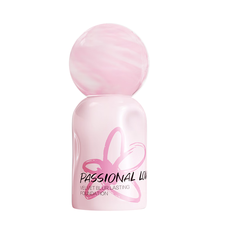 恋火（Passional Lover）PL涂鸦限定蹭不掉粉底液4.0象牙白30ml 控油遮瑕持妆粉底霜礼物女