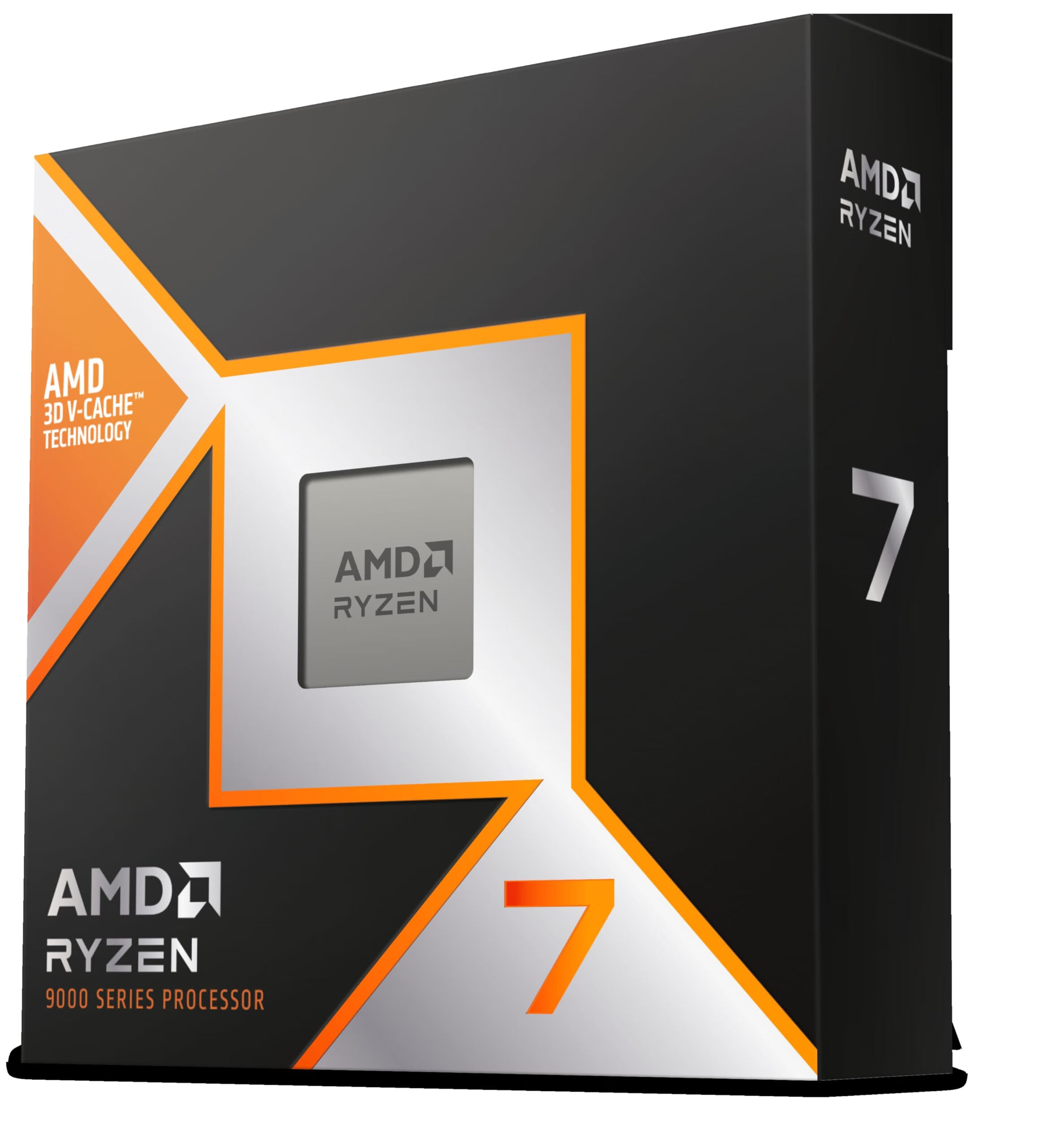 AMD 锐龙7 9800X3D 游戏处理器 8核16线程 Zen5架构 5.2GHz 96MB缓存 AM5接口 不含散热器