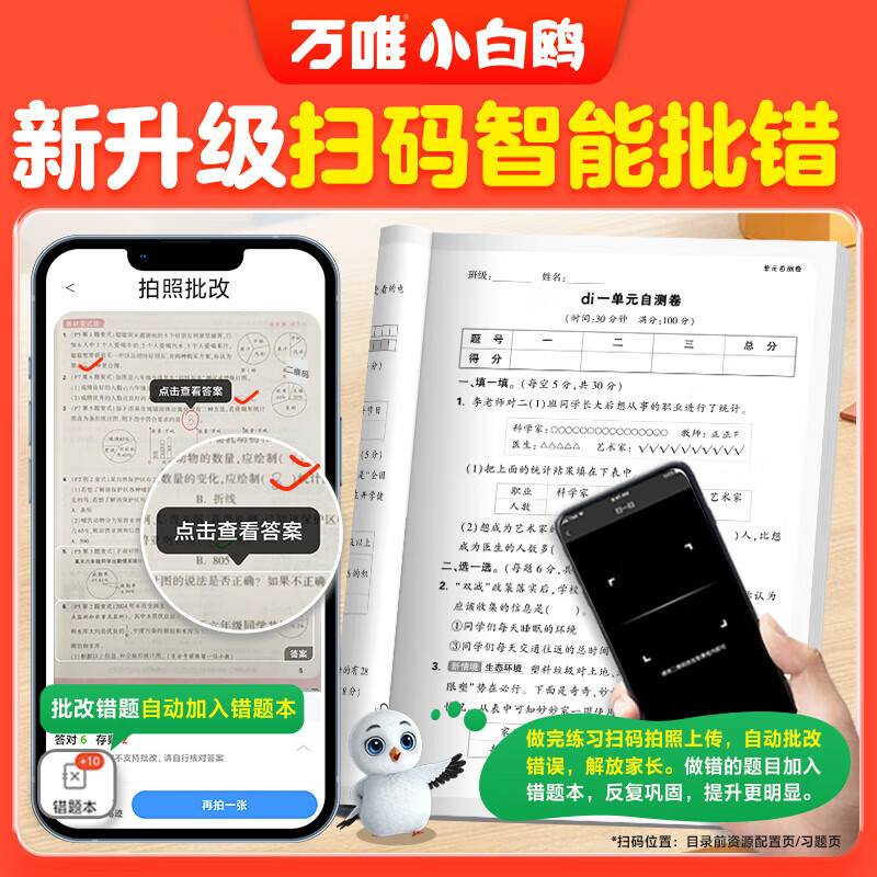 2026春小白鸥情境题小学原创情境题提思维更多原创题小白鸥情境题 三年级上册 语文