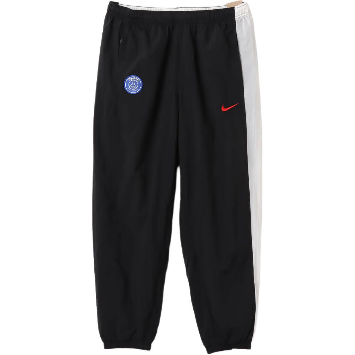 耐克（NIKE）T90 PSG M NK TRK PNT W 3R 品牌logo舒适简约休闲裤 男女同款 黑色 S