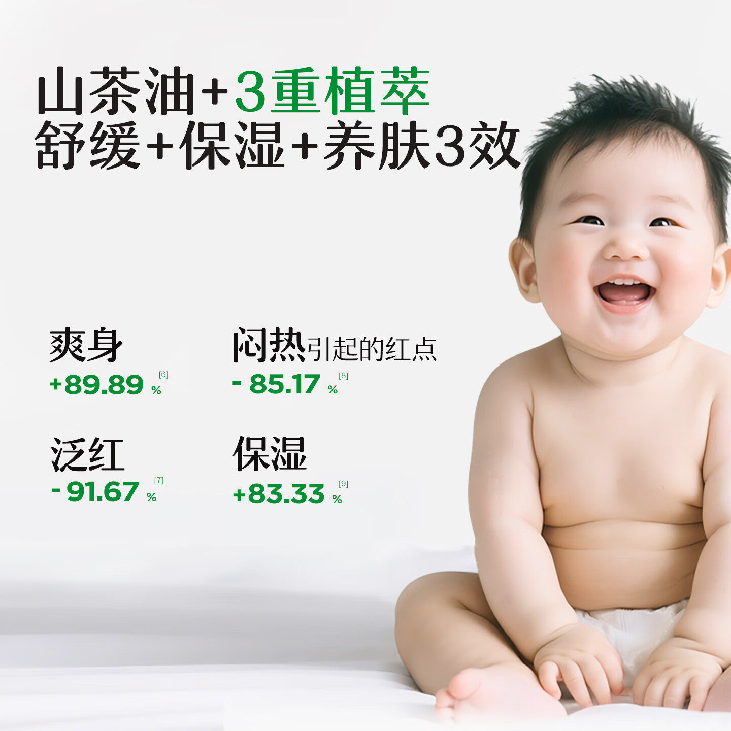 松达爽身露婴儿山茶油冰爽露宝宝桃子水儿童液体爽身粉新生儿爽肤水 【热卖爆款】冰爽露200ml*3瓶