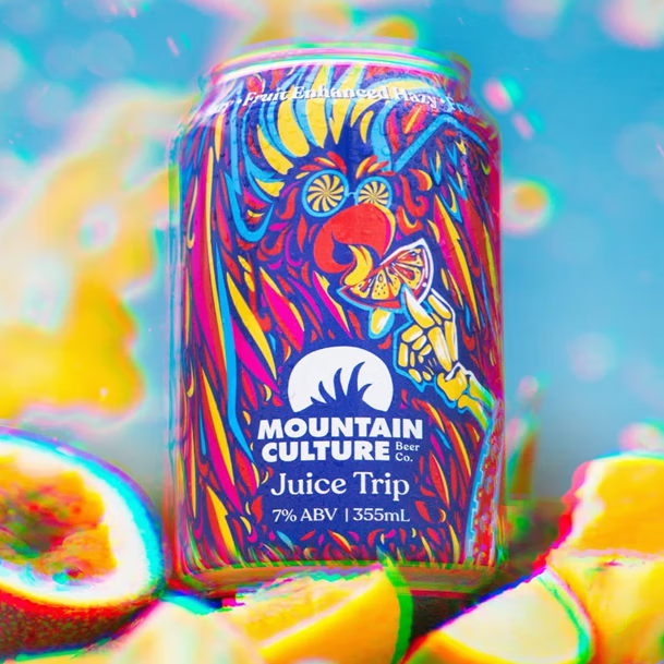 鑫擎澳大利亚精酿啤酒 雪梨山果汁列车浑浊IPA 果汁列车水果浑浊IPA 355mL 1罐
