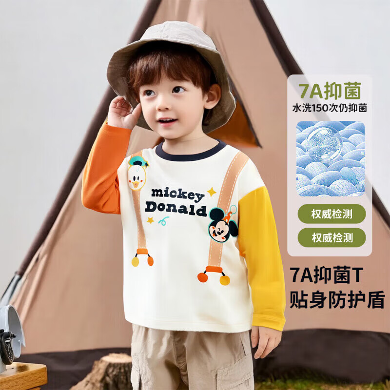 ��ʿ�ᣨDisney���＾�¿��ͯ����T����Ůͯװ�����׷�7A���������濨ͨ ZD3ES015�ƺ� 140