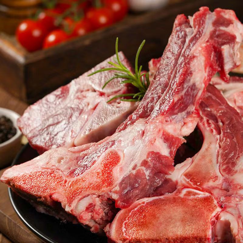 深海四十噚内蒙古原切牛脊骨新鲜草饲牛肉牛蝎子火锅炖肉食材户外露营 牛肉手把肉5斤