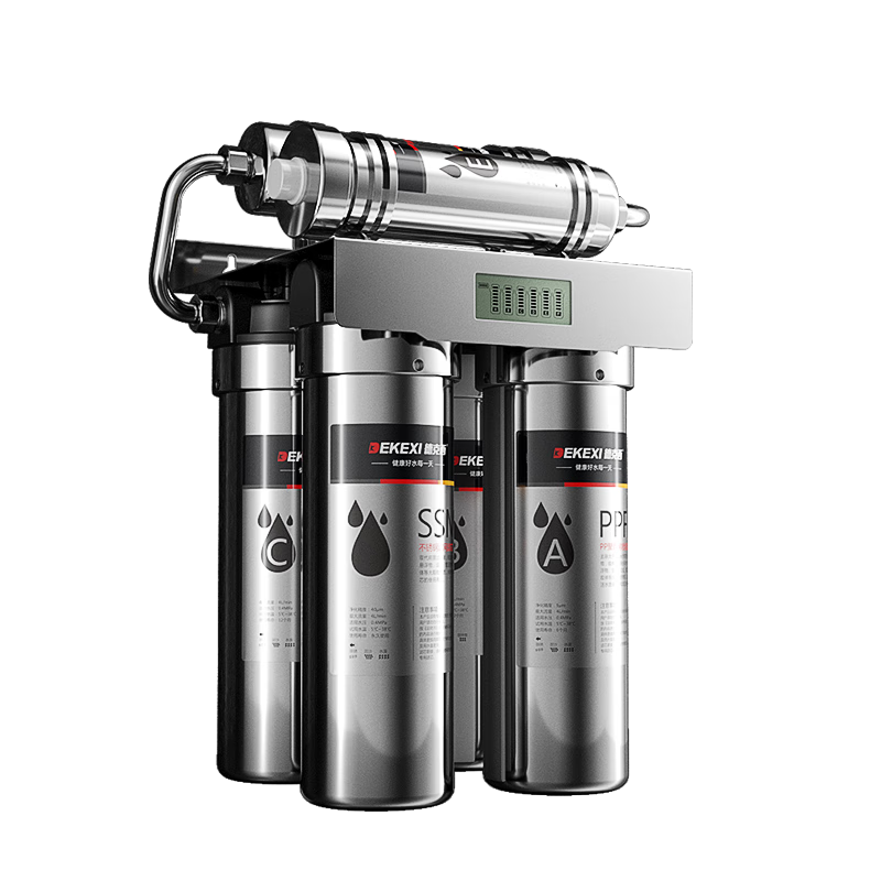 德克西德國凈水器六級(jí)精濾家用廚下過濾器不銹鋼超濾凈水機(jī)可商用大通量