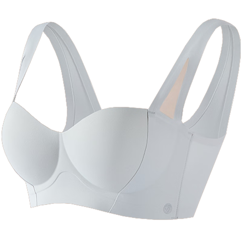 古今内衣女士文胸罩无钢圈无痕薄款上托小胸显大聚拢性感2026年最新 浅灰蓝 85B