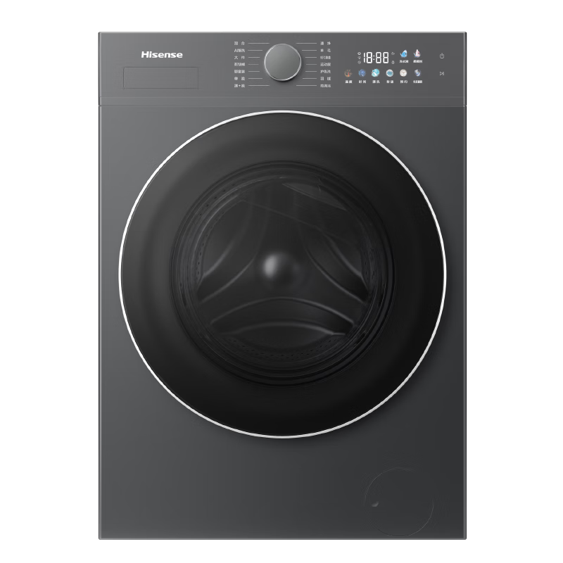 ���ţ�Hisense���󱡺�ȫ�Զ���Ͳ��ϴϴ�»� 10KG��Ͳ�� ������ϴ�����蹸��ˮϴWF100E3Q1�Ծɻ��²��� ������Ӫ 1993.89Ԫ