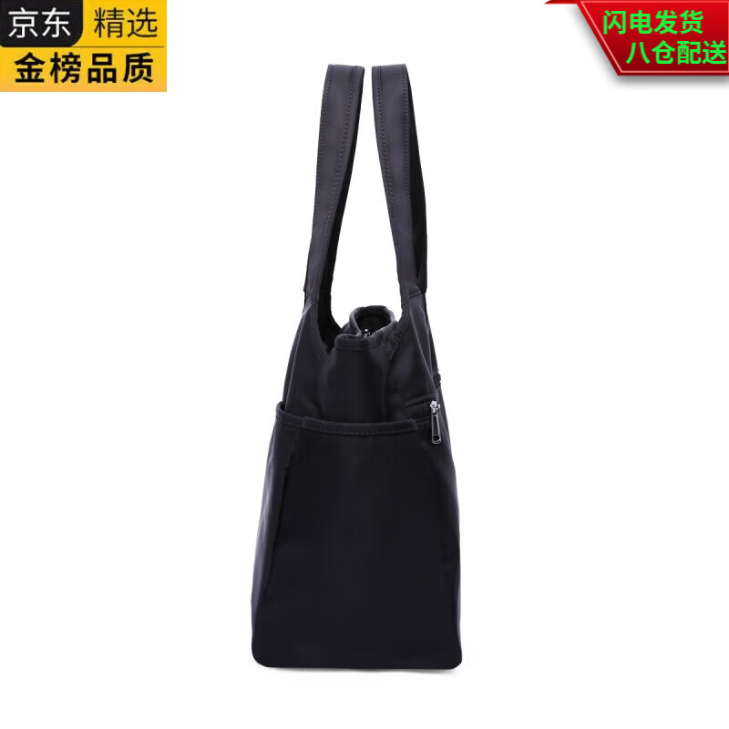 GUIG德国进口品质女士大容量帆布托特包短途手提旅行包多隔层单肩包上 橄榄绿
