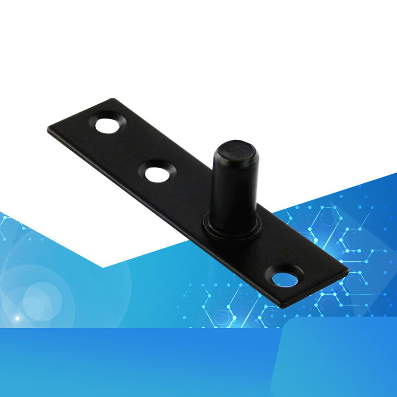 京豆好购黑色顶轴地弹簧配件有框门无框门玻璃门上轴t型轴7字铁天轴