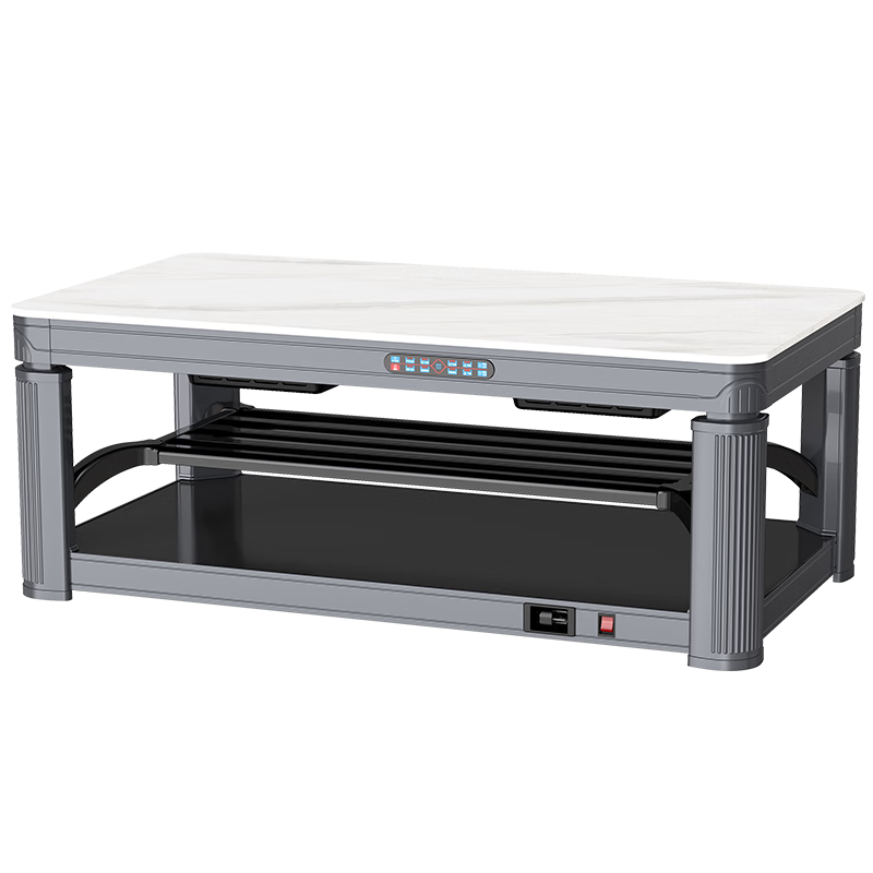 新飞25年新款电暖桌1.2米石墨烯发热烤火桌烤火炉桌子一体取暖家用取暖茶几电暖炉多功能取暖桌XC-S30N