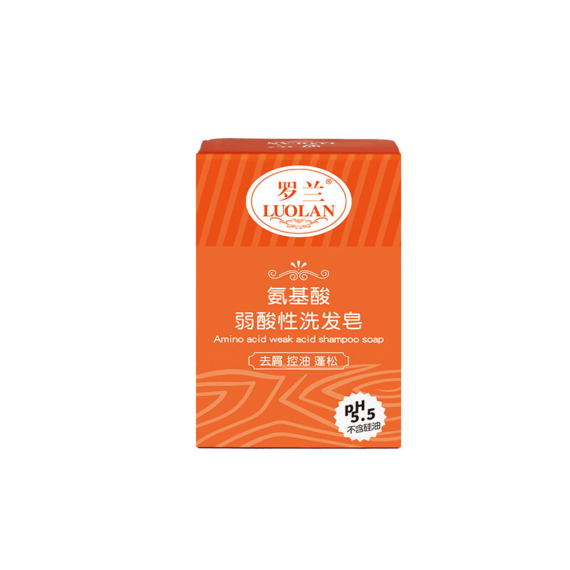 羅蘭洗發(fā)皂控油清潔溫和護發(fā)洗頭香皂去屑止癢男女無(wú)堿性香皂弱酸 【1塊裝】弱酸性洗發(fā)皂 100g