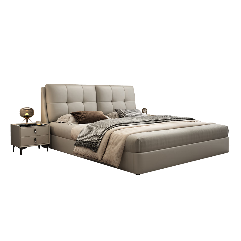 ������ͥ��������Ƥ�մ� ˫�˴�1.8��2�׼�Լͷ����Ƥ������С���ʹ��ﴲ ��Ƥ�����������棩 1.8*2��ƽ����ѹ(15cm��ľ����) 1614.06Ԫ(������)