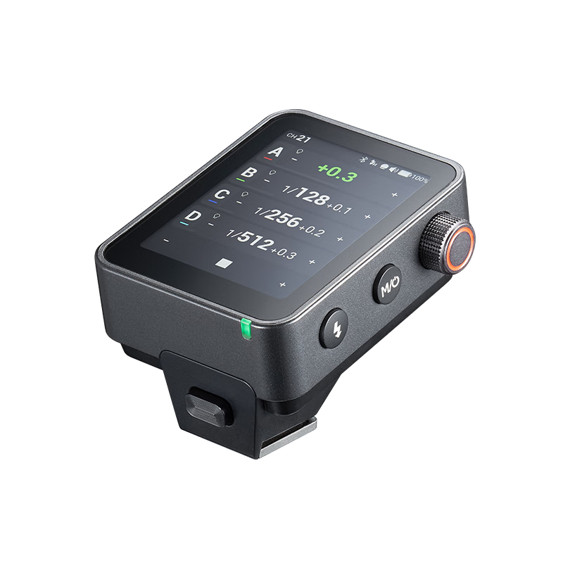 神牛X3 pro-O觸摸屏無線引閃器TTL自動測光高速同步內置鋰電池閃光燈影室燈無線觸發(fā)器【奧林巴斯版】