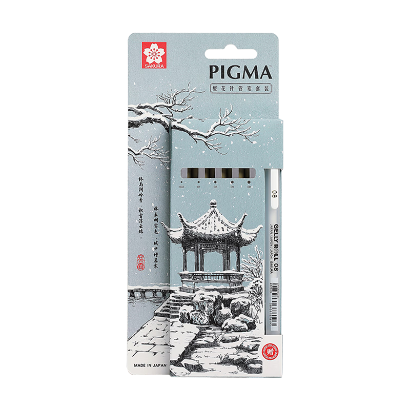 ӣ����SAKURA����ܱʹ��߱� 6֧�޶�������װ ��ɫǩ�ֱ��ձ����ڻ�ͼˮ�� ѧ����ͯ�����滭����ֻ���� 39.32Ԫ