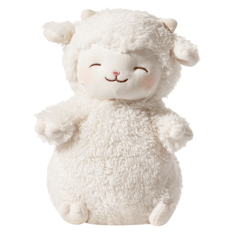 名創(chuàng)優(yōu)品（MINISO）羊咩咩系列毛絨公仔玩具玩偶女生生日禮物可愛玩偶送禮驚喜 站姿（暖白） 見詳情