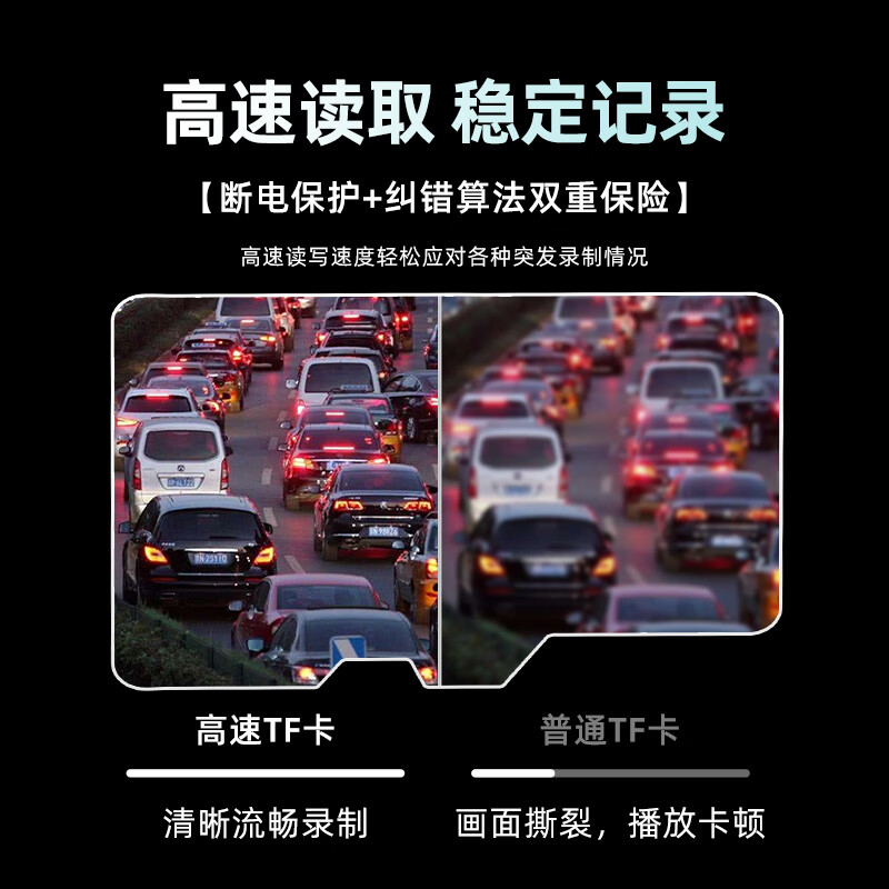 华存存储卡适用比亚迪宋Ultra哨兵模式内存卡EV/DMi行车记录仪专用TF小卡FAT32格式高速C10车载micro sd卡 【128G】记录仪哨兵模式专用TF卡+送读卡器