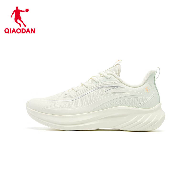 乔丹悦雨跑步鞋女革面轻便减震皮面防水运动鞋加绒青少年鞋子