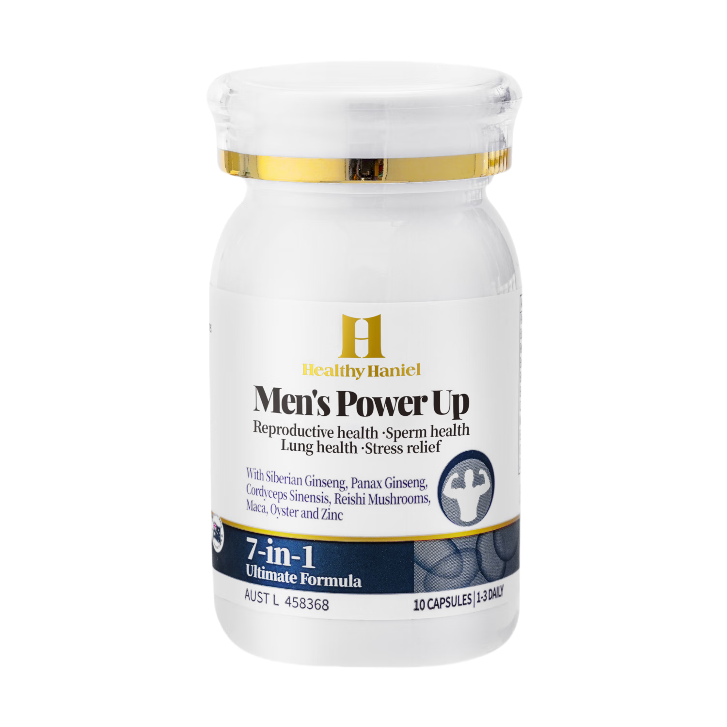 Healthy  Haniel康倍信肾滋补释压提精力 玛咖牡蛎灵芝虫草补锌雄风片10粒体验