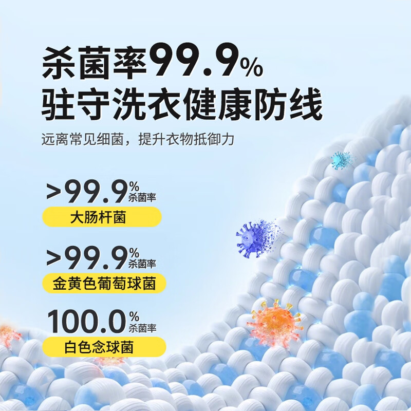 沫檬校服净彩漂粉爆炸盐白衣服强力去污渍油渍去黄增白洗白神器洗衣粉 3瓶装