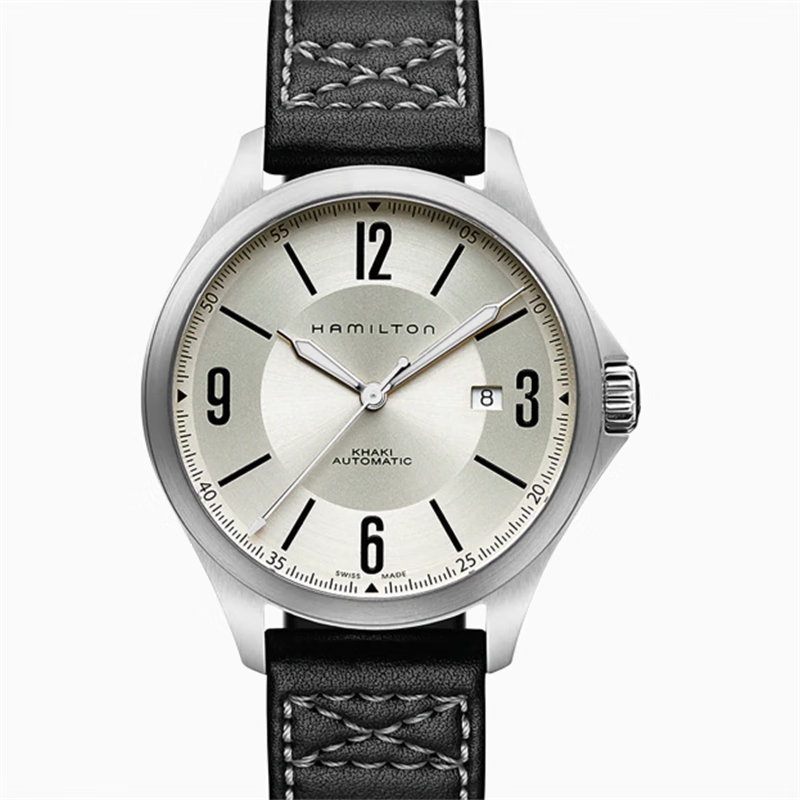 汉密尔顿卡其航空系列时尚男士腕表经典商务男表机械手表礼物 h7