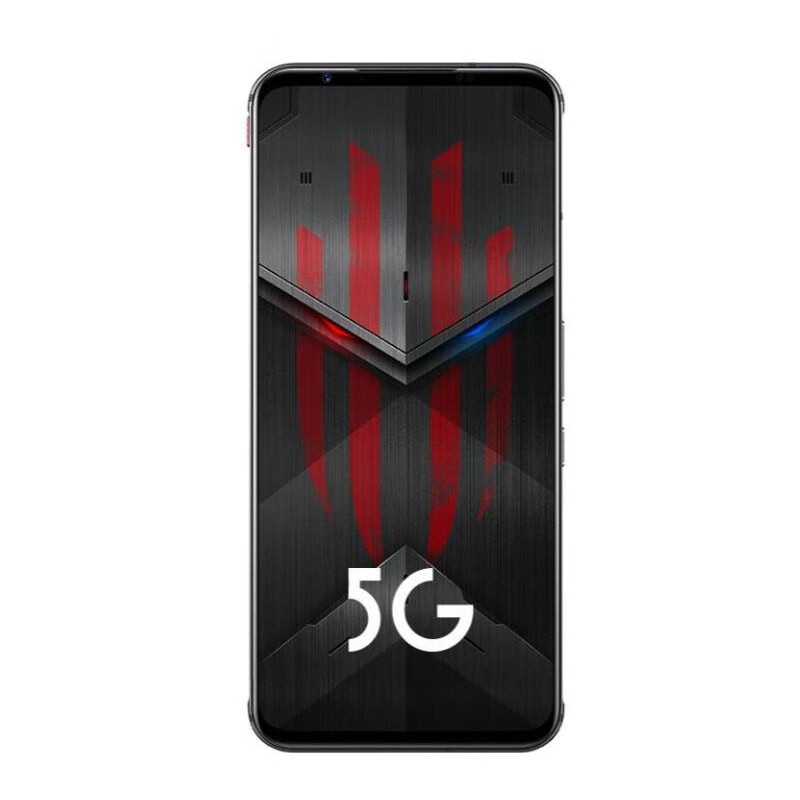 努比亚（nubia）/努比亚 红魔5S 电竞5G游戏手机 骁龙865 144Hz通 手机 冰封银翼 5G通_套餐一__8+128GB